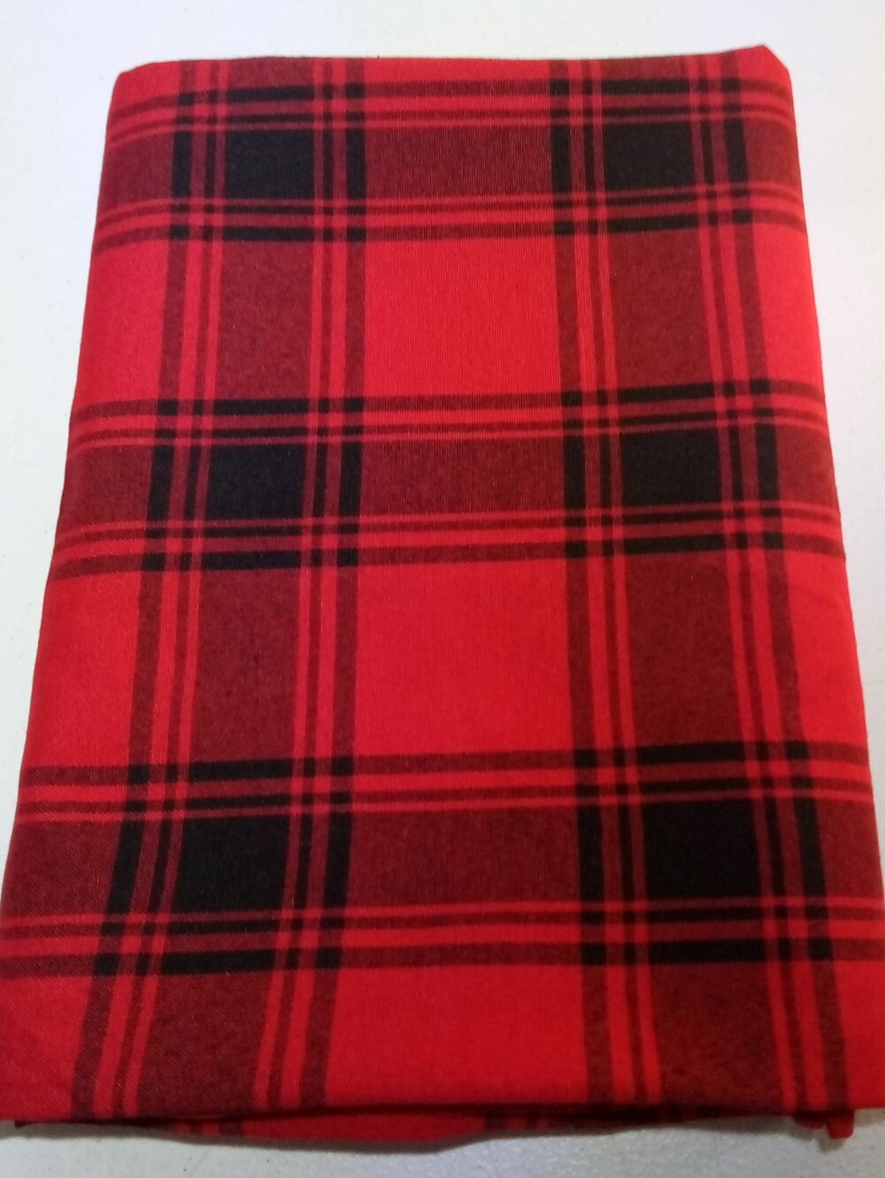 BIG Fabric Tablecloth Linen Cookout Farmhouse Plaid Checker Gingham Picnic Party